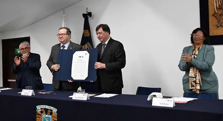Reconoce la UDUALC a la UNAM en su 475 aniversario